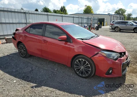 2016 Toyota Corolla L из США, поврежденный, VIN 2T1BURHE3GC608659